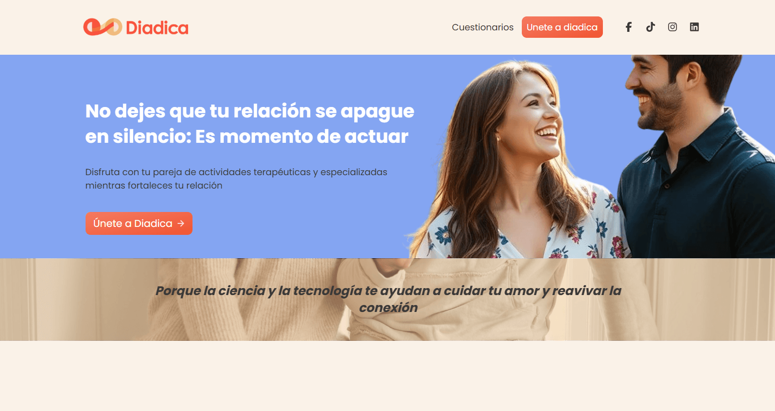 Diadica — Bienestar en pareja